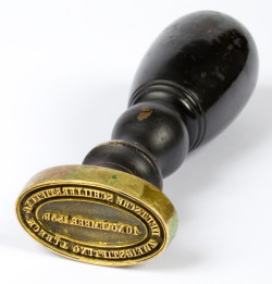 Stempel Schillstiftung Mitglied - 1859